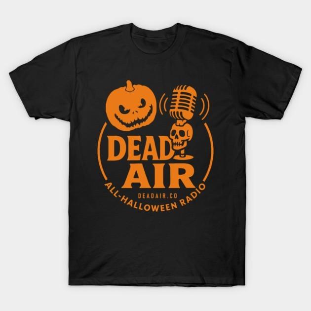 Dead Air All Halloween Radio Spooky Retro Season Meme Graphic Tee