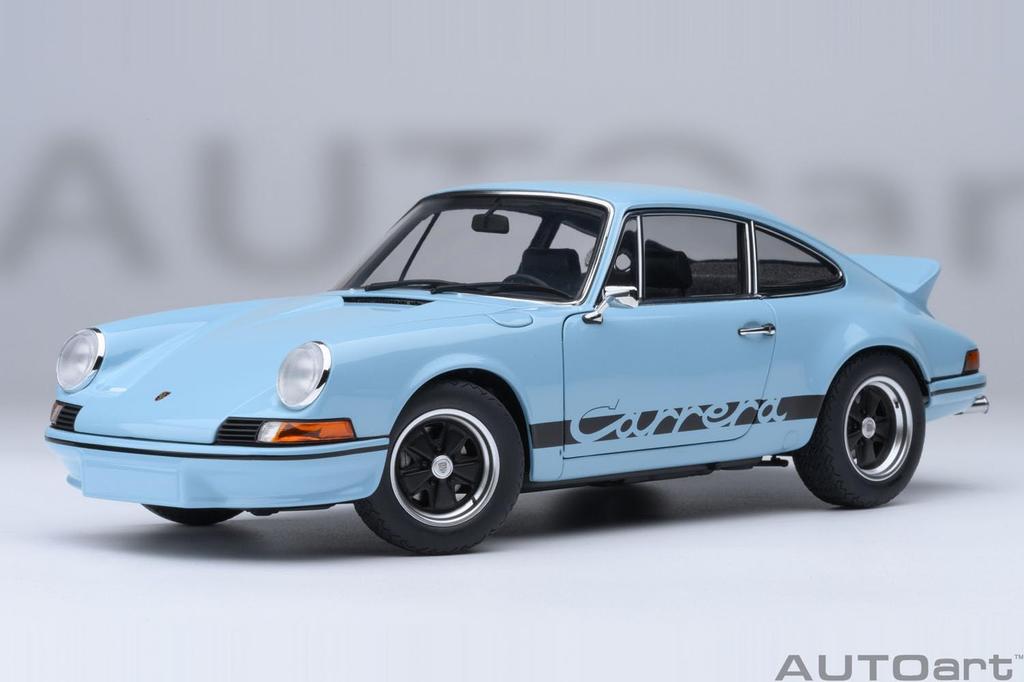 AUTOart Porsche 911 Carrera RS Готовая модель 78032 1/18 2.7 (Синий Gulf/Черная полоса)