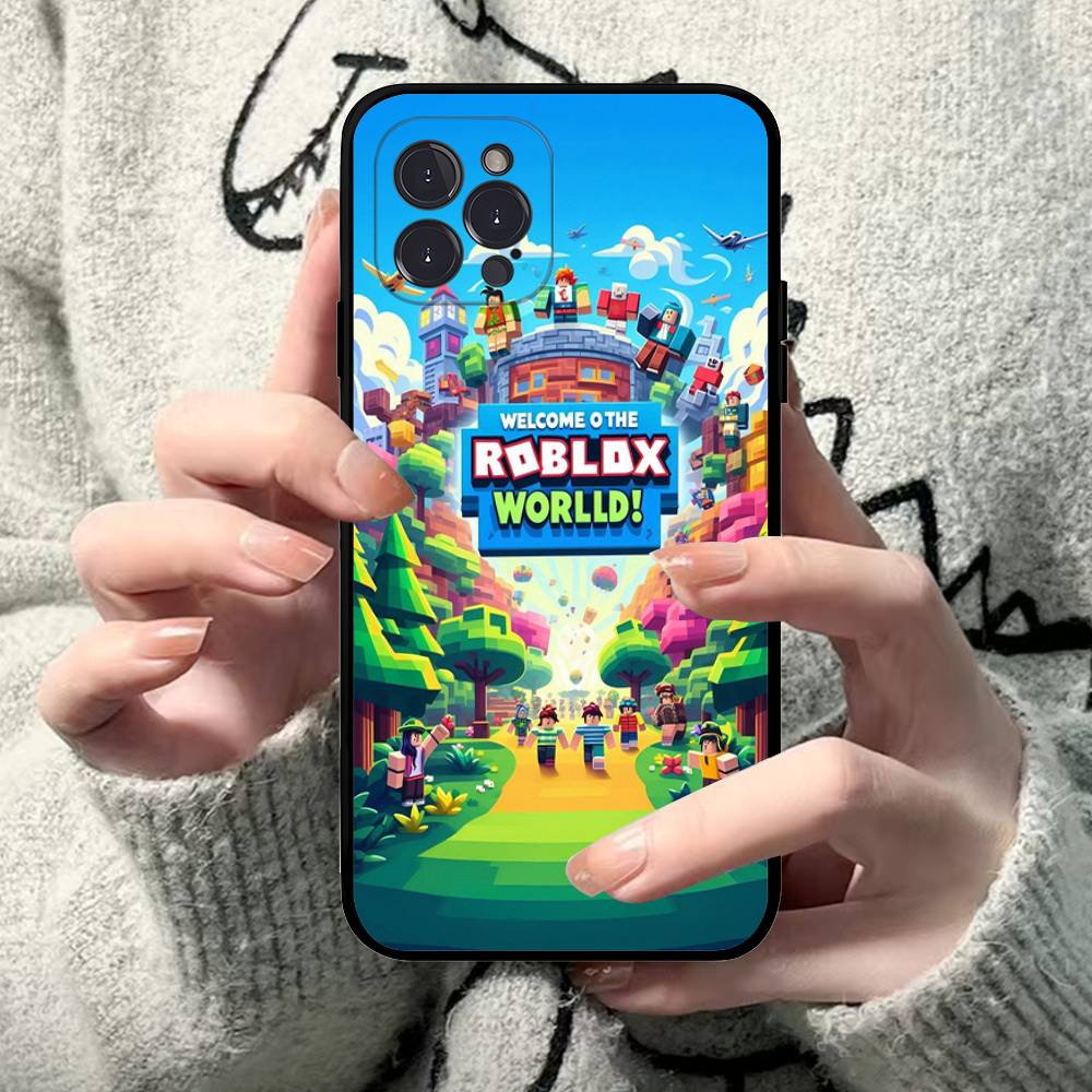 Game R-Roblox-ES Phone Case For IPhone 14 Plus 13 Mini 11 16 15 17 Pro Max Protection Shockproof