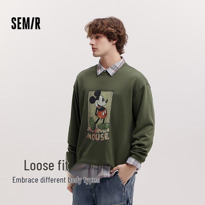 Свитшот для пары Semir Disney Mickey Family 2025 Весна