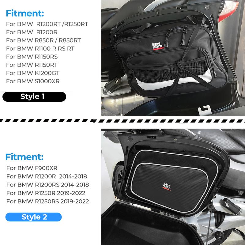 Motorcycle luggage bag saddlebag Inner Bags For BMW R1200RS R1250RS R850RT R1100 R RS RT R1100GS R1150RS R1150RT K1200GT K1300GT