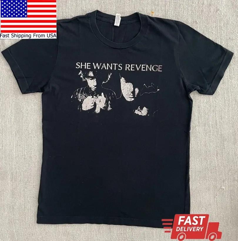 SHE WANTS REVENGE Band Concert Tour Black T Shirt Full Size S-5
