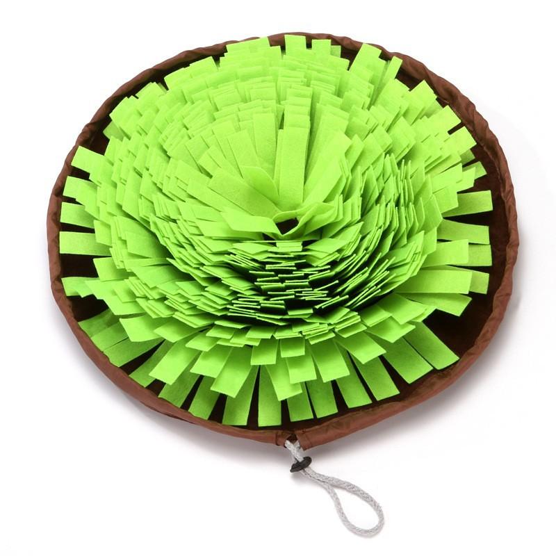 Pet Snuffle Mat for Dogs, Interactive Feed Game for Boredom, Encourages Natural Foraging Skills for Cats Dogs Bowl Travel Use