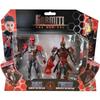 Coffret figurines - GORMITI - Scion et Gormiti associé Feu - Zane et Fireon - 15 cm - À partir de 4 ans - GRV192