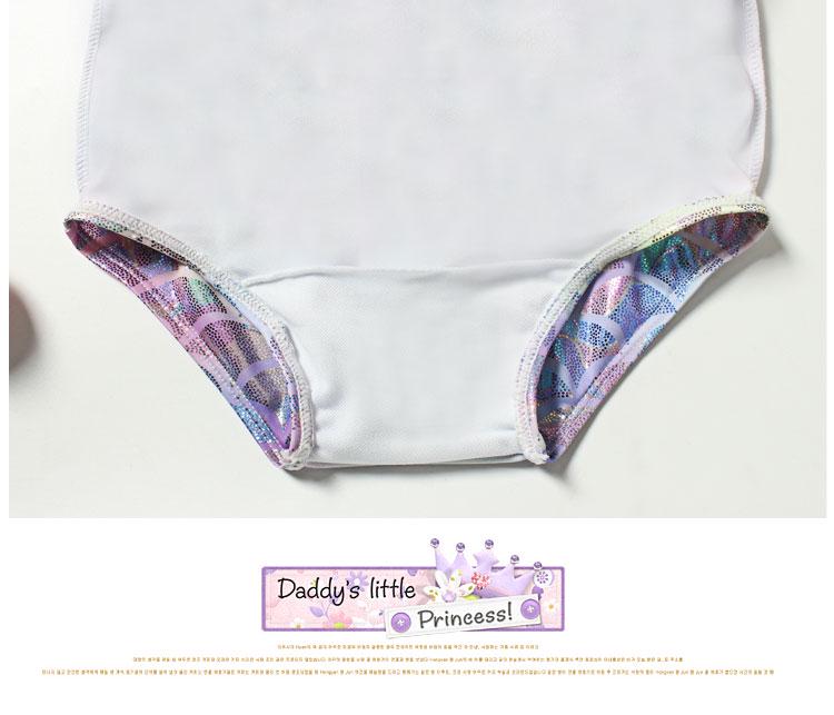 Купальник с горячим тиснением «Принцесса-русалка» для девочек