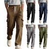 Мужские  Уличные  Повседневные  Свободные  Многокарманные  Рабочая одежда  Спортивные  Брюки
