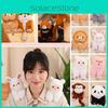 Cute Animal Plush Toys With Snap Bracelet Adorable Elephant And Lion Hand Ring Stuffed Doll For Kids