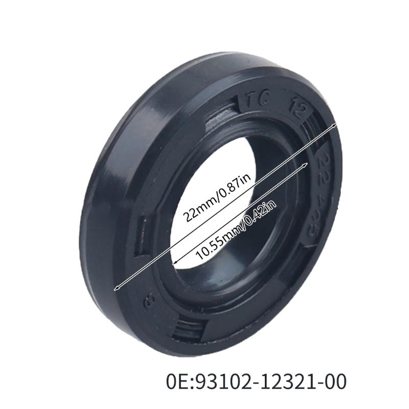 Для YFZ350 TTR225 YZ400F XT350 XJ6 RD250 RD350 RD400 WR400F YZ400F XT600 93102-12321-00 сальник вала водяного насоса