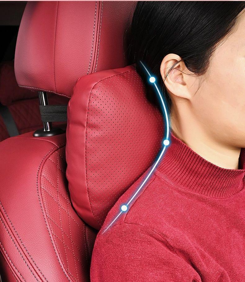 Mercedes S-Class Maybach Headrest Pillow: Ideal Neck & Lumbar Support for AITO Tesla Cars
