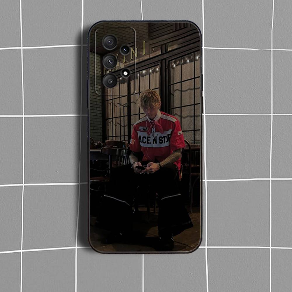 MGK L-LOST A-AMERICANA Phone Case For Samsung Galaxy A73,31,32,72,41,53,52,71,22,5G,Note,J7,8,9 Soft Black Cover