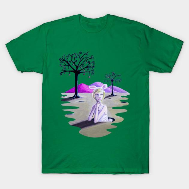 Unisex Fashion TShirt Girl Bunny Print TShirt Plus Size S-5XL T-Shirt 100%Cotton Tops O Neck Short Sleeve Tees