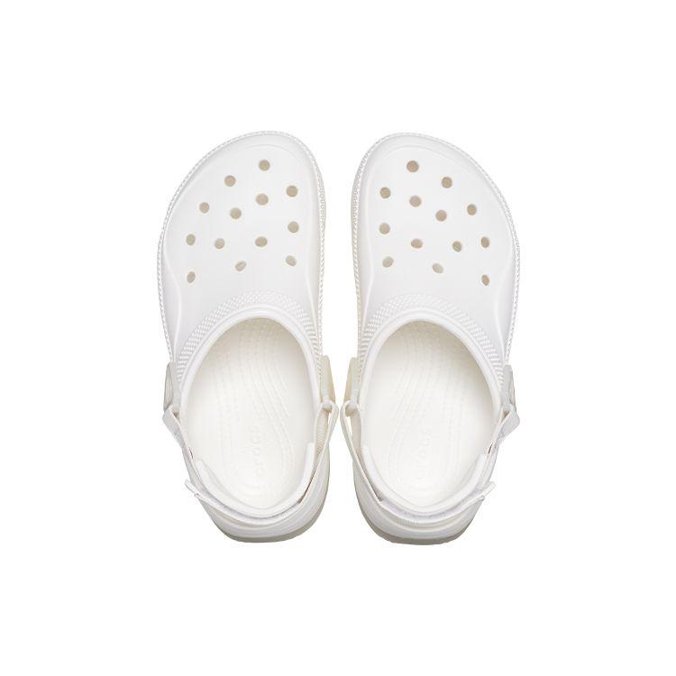 Crocs EVA Non-Slip Durable Low-Top Clogs Women Footwear White 208365-100