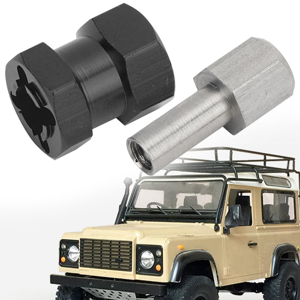 Адаптер-удлинитель колесного шестигранника для D90 AX10 CC01 SCX10 F350