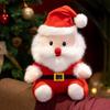 Плюшевая елочная игрушка Дед Мороз - Милое Рождественское украшение и подарок для детей