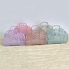 Portable Summer Handbag Home Organizer Washing Storage Basket Women Bath Basket Laundry Basket