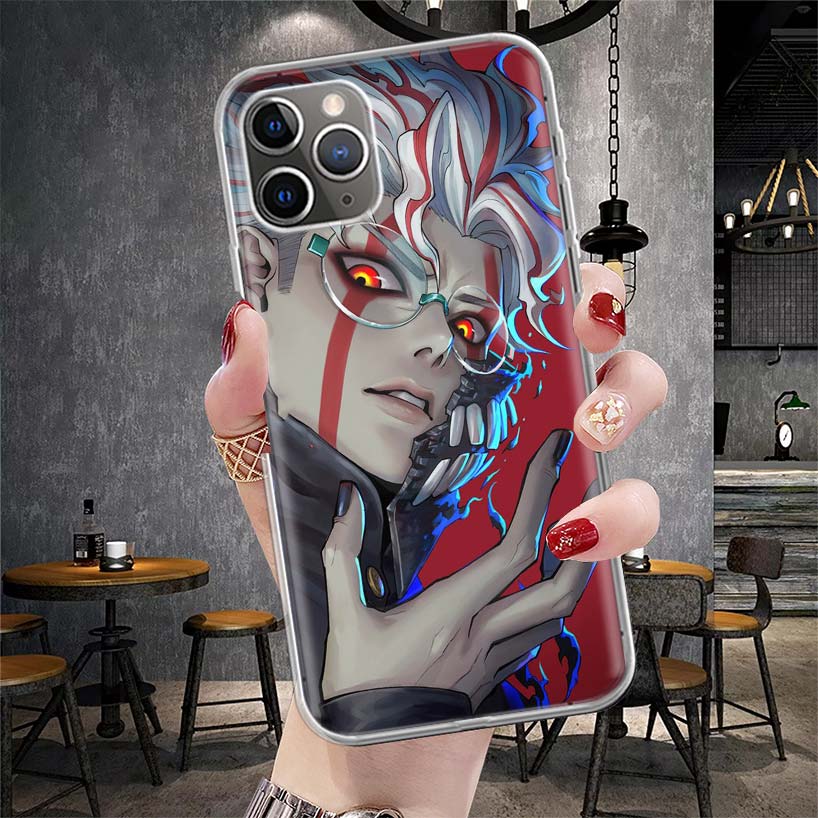 Аниме D-Dandadans Okarun Мягкий чехол для телефона Для IPhone 11 17 Air 16E 16 Pro Max 15 + 14 Plus 13 Mini 12 Apple 7 SE 8 Fundas Coque 1