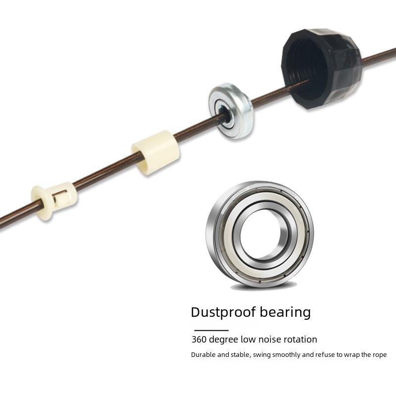 Скакалка с двойным подшипником и утяжелением для взрослых и студентов — идеально подходит для занятий фитнесом и подготовки к экзаменам в старших классах