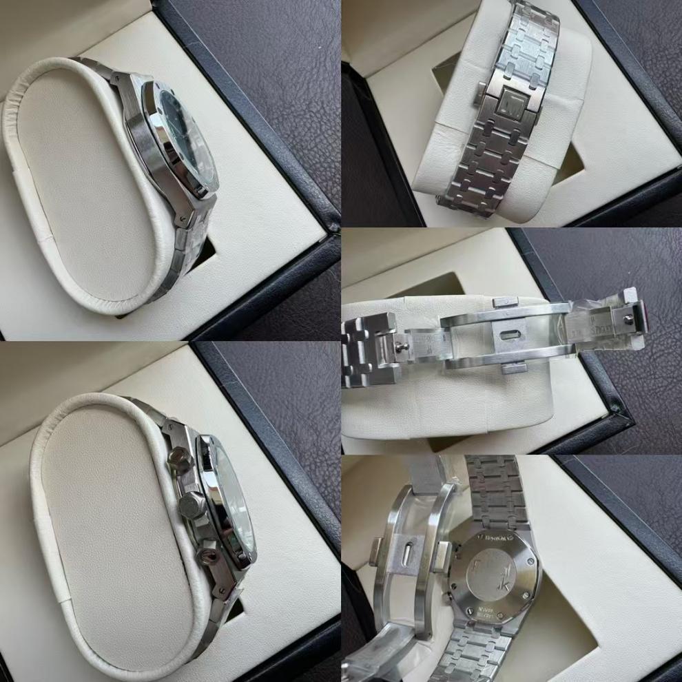 Royal Oak P-Tree Автоматические мужские кварцевые часы из нержавеющей стали 316L с большим простым циферблатом