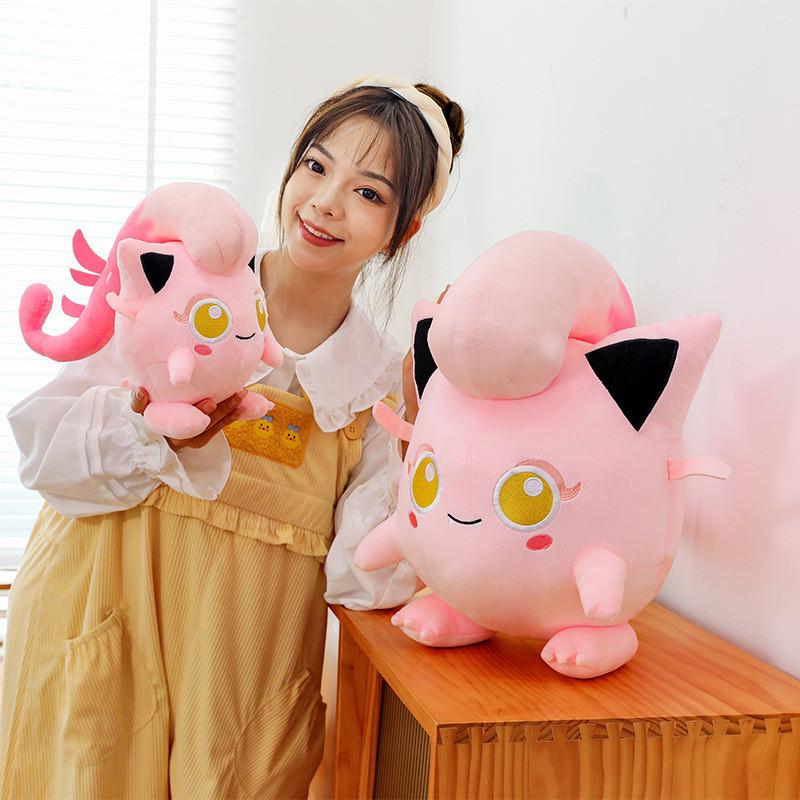 Plush Jigglypuff Toy Cartoon Stuffed Animal Doll Anime Gift Decoration