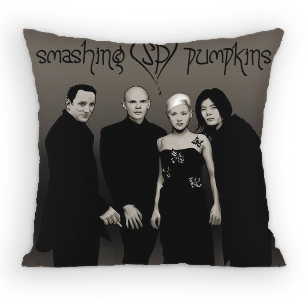 The SSmashing PPumpkins Billy Pillow Case Sofa Living Room Bedroom Headboard Backrest Cushion Square Cushion Nap Time