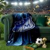 Blue Shield Emblem Millo-narios Blanket Lightweight Ideal Bedding Blanket Perfect for Travel, Living Rooms, Offices, Sofas, Fan Christmas gift