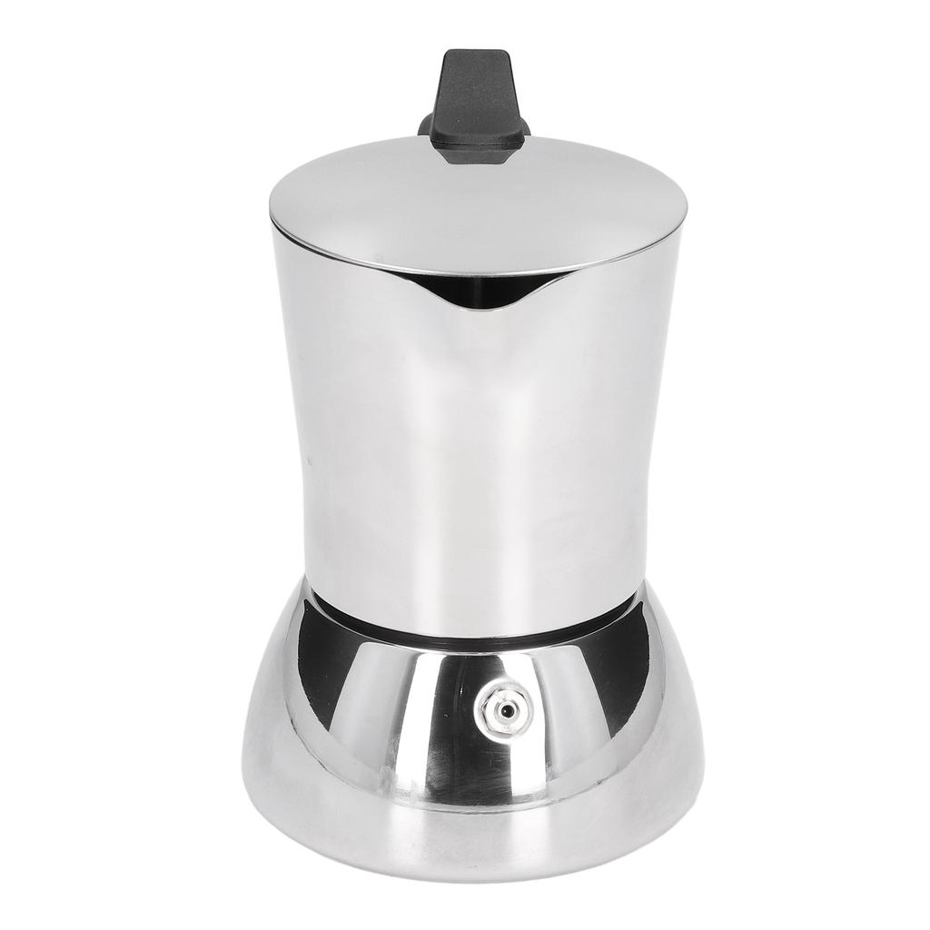 Кофеварка Moka Pot из пищевой нержавеющей стали Компактный Портативный Удобный Практичный Экономия времени Изготовление своими руками