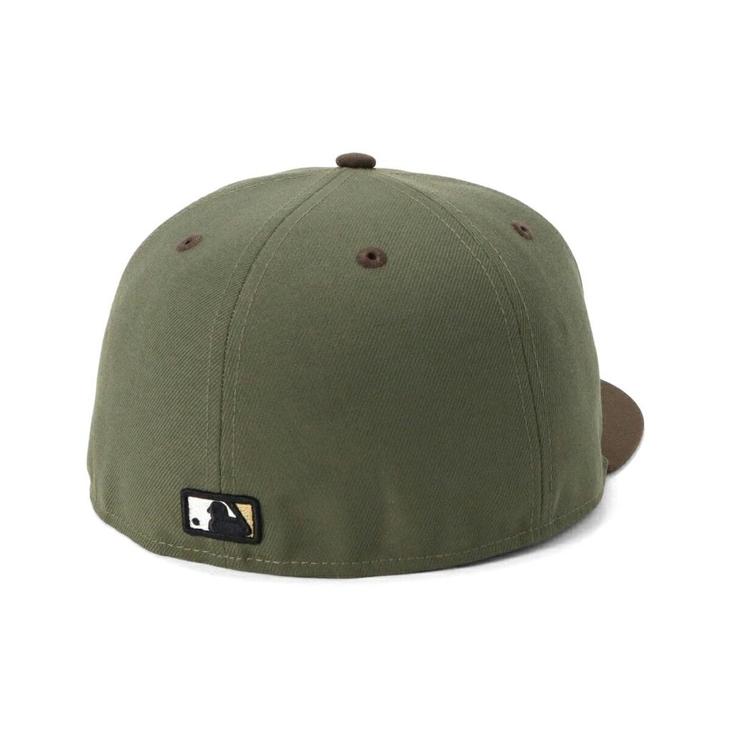 NEW ERA Boston Red Sox 59FIFTY Cap 70994783 NER36C3445 New Olive Green MLB ONSPOTZ Exclusive 2Tone Under Visor 5950 Flat Visor