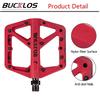 Велосипедные педали BUCKLOS с герметичным подшипником, педаль платформы MTB для велосипеда, горный нейлоновый велосипед, плоские педали 9/16 дюймов, часть шоссейного велосипеда MTB