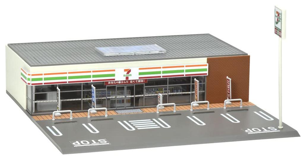 TOMYTEC TOMIX N Gauge Convenience Store 4235 Diorama Supplies 7-Eleven