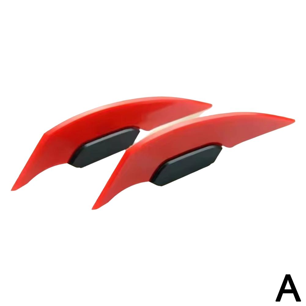 1 пара универсальных крыльев для мотоцикла - аэродинамический спойлер, наклейка, украшение, динамическое крыло для S C4F1