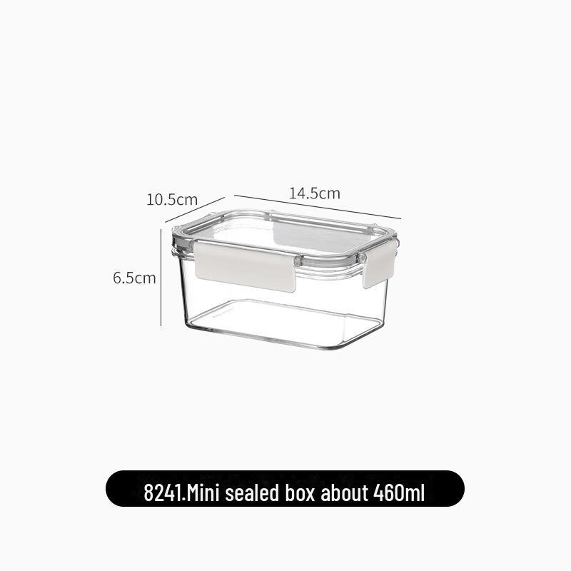 Прозрачный контейнер для хранения пищевых продуктов — безопасен для холодильника, герметичен, влагонепроницаем для свежих овощей и фруктов.