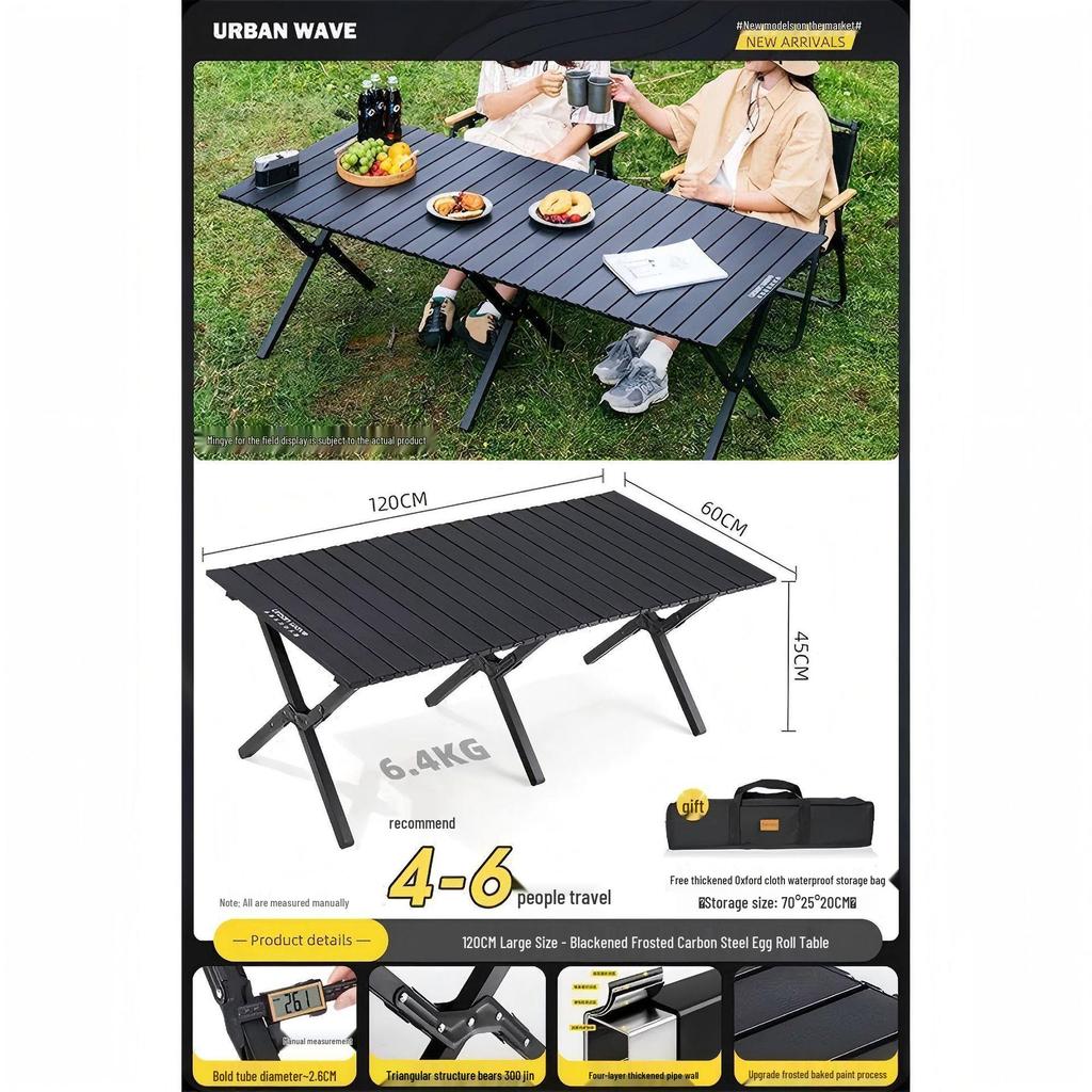 "Портативный сверхлегкий складной походный стул Kermit для улицы, пляжа и пикника"