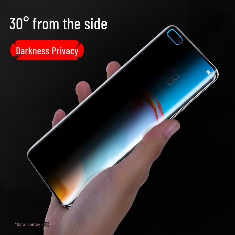 Yisika Privacy Hydrogel Screen Protector for Huawei P40 Pro+