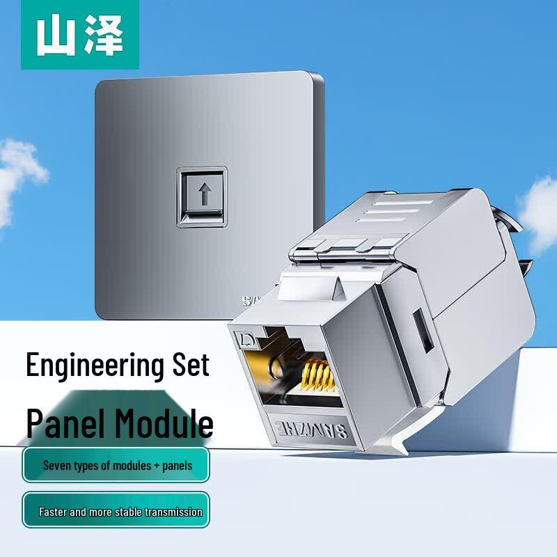 SAMZHE Cat7 Network Wall Plate