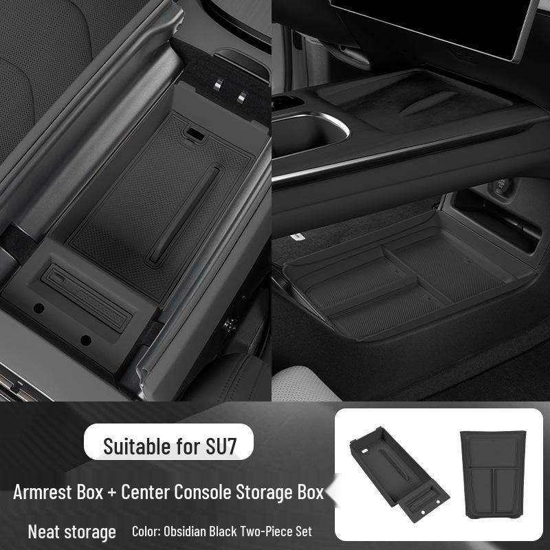 Compatible Storage Box for Xiaomi SU7/YU7 Car Interior