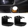 2pcs Foldable Car Cup Holder Vehicle Door Drink Holder with Screws for Marine Suv Van Boat