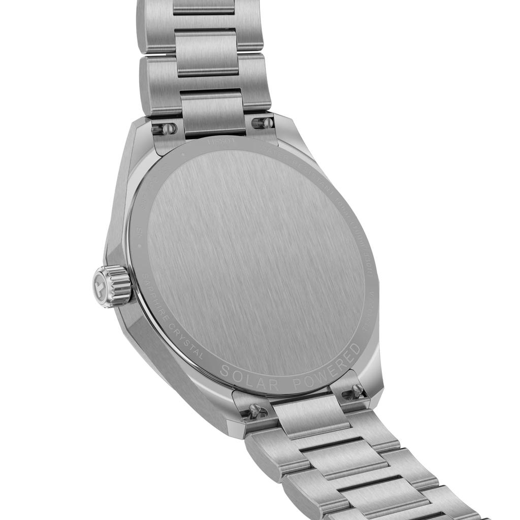 Tissot Мужские модные часы из нержавеющей стали с циферблатом цвета ледяной синий T151.422.11.351.00