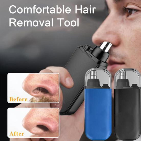 Беспроводной триммер для волос в носу для мужчин и женщин, перезаряжаемый, безболезненный триммер для ушей и носа, профессиональные инструменты для стрижки для гладкого среза