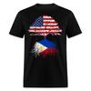 Philippines Root and America Tree Shirt Filipino T-Shirt Flag Size S-6XL