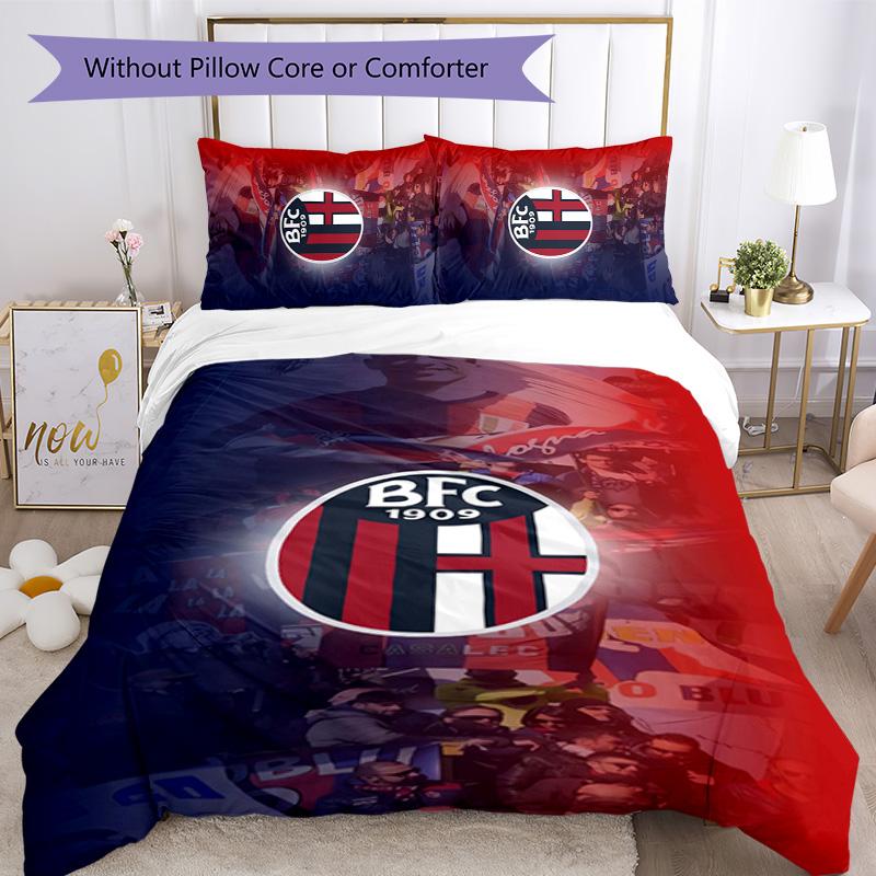 BFC 3pcs Bedding Set Duvet Cover Closure Includes 1 Duvet Cover & 2 Pillowcases for All Seasons Bedroom Home Dorm Decor