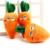2 шт. игрушка для питомца морковка милый щенок зоотовары плюшевые жевательные звуки пищащие забавные зоотовары