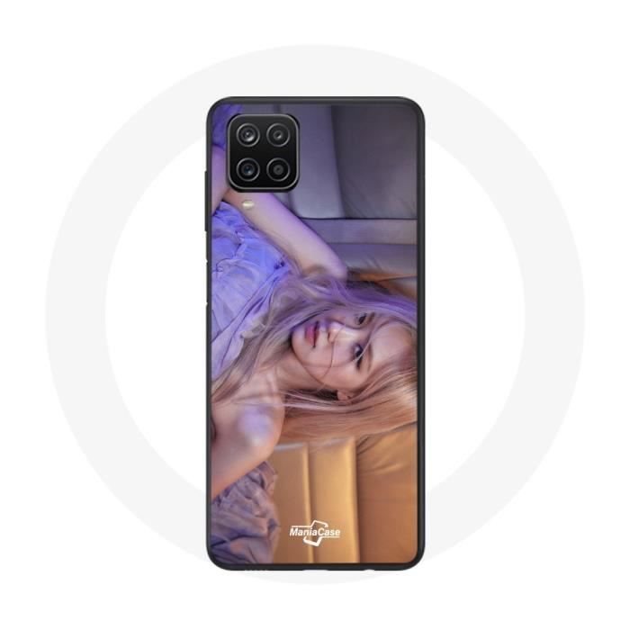 Чехол для Samsung Galaxy A12 Blackpink Rosé On The Ground Сольная уникальная песня