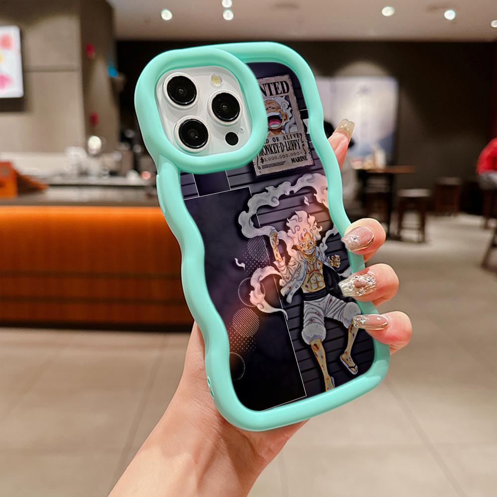 Ae92 One Piece Luffy Gear 5 Защитные чехлы для телефонов для iPhone 14 13 Pro Max 11 12 15 Plus XR Infinix Hot 40i Smart8 Tecno Big Wave Задняя крышка из ТПУ