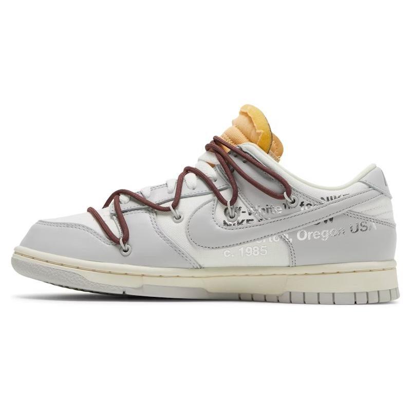 OFF WHITE x Nike Dunk 'The 50' №46 Кожаная Нескользящая Амортизация Износостойкая DM1602-102