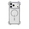 Four Corner Anti-fall Magnetic Acrylic Case For iPhone 17 16 15 14 13 12 Pro Max Plus Clear For Magsafe Wireless Charge Cover