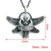 Классический ангел-кулон, ожерелье ручной работы с серафимом, молитвенный кулон, длинная цепочка на шею