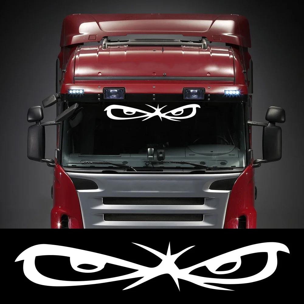 Наклейка на лобовое стекло автомобиля 'Сглаз' Виниловая наклейка Для Scania Volvo FH MAN DAF Грузовика Большого Тяжелого Грузовика Декоративные Аксессуары