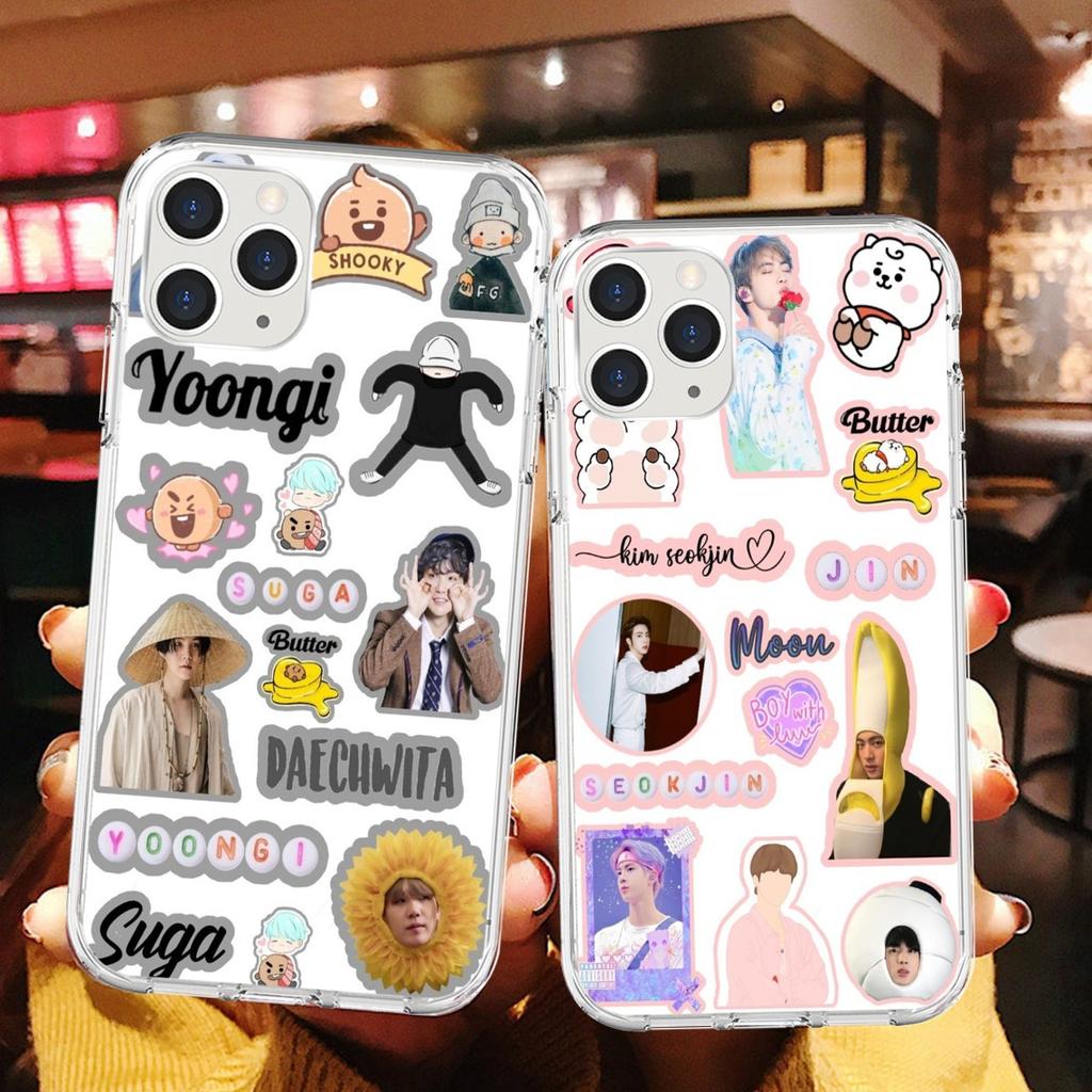 Силиконовые чехлы K-POP BTS для iPhone 13/6 plus iPhone 7 для Samsung Galaxy A12