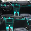 Наклейки на интерьер VW Golf 7 2014-2019: Декоративная пленка для рычага переключения передач и дверной панели