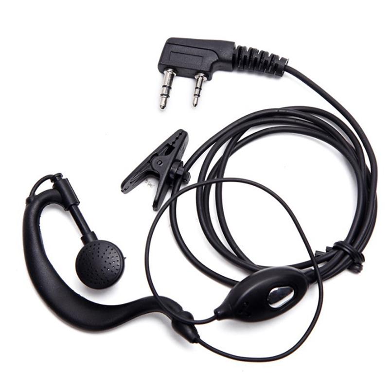 Оригинальная проводная гарнитура для рации с разъемом K-Plug 3,5 мм, трубка для наушников